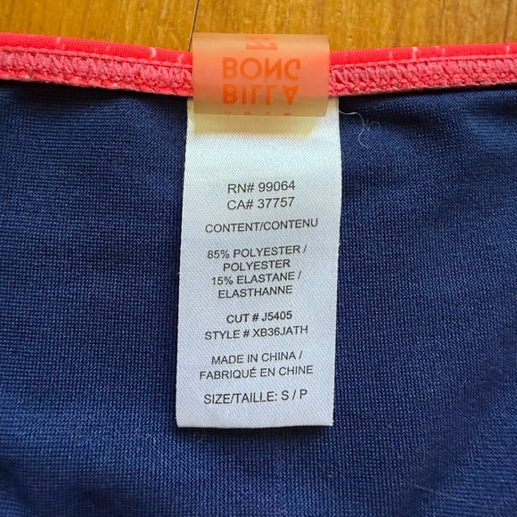 Billabong - Athena Plunge Long Line Bikini Top and Lowrider Bottom - Small - Picture 7 of 7